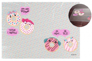 ПОКРЫТИЕ НА СТОЛ "DONUTS" 70*50 СМ