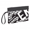 ПЕНАЛ МЯГКИЙ КОСМЕТИЧКА "ЛОГОТИП" ЧЕРНЫЙ 23*16СМ 