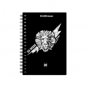 ЗАПИСНАЯ КНИГА А6 80Л "GO АHEAD, BLACK AND WHITE" 